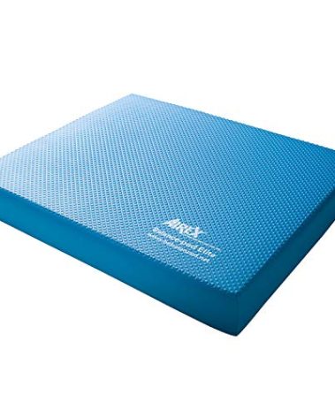 Airex Balance Pad - Exercise Foam Pad Physical Therapy, Workout, Plank, Yoga, Pilates, Stretching, Balancing Stability Mat, Kneeling Cushion, Mobility Strength Trainer for Knee, Ankle - Elite, Blue