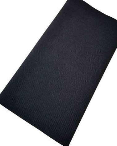 15.7 Inches(40cm) Wide Black Heavy Stretch High Elasticity Knit Elastic Band 1yard Long