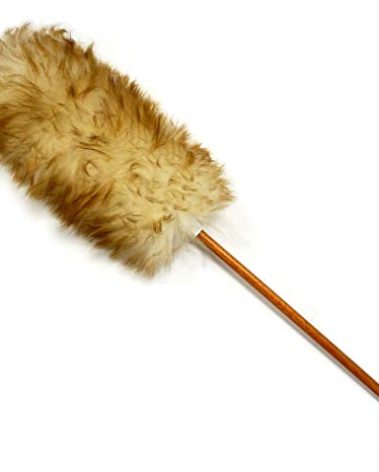 Alta Dusting Products 25" Premium Australian Lambs Wool Duster with Leather Hanging Strap.