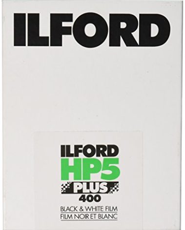 Ilford HP5 Plus 400 4 x 5 Inches 25 Sheets, Black (1629172)