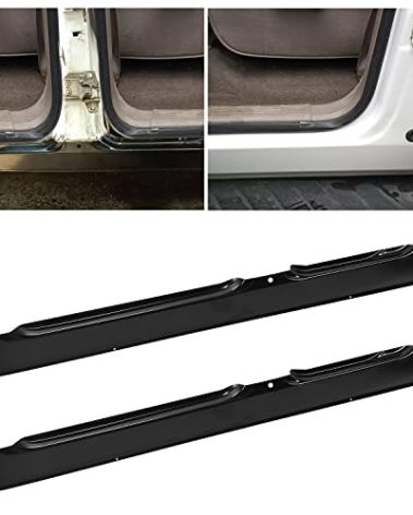 KUAFU Outer Rocker Panel Compatible with 2002-2009 Dodge Ram 1500 2500 3500 4Dr Quad Cab Pickup Driver & Passenger Side