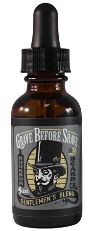Grave Before Shave™ Gentlemen's Blend Beard Oil (Bourbon/Sandal Wood Scent)