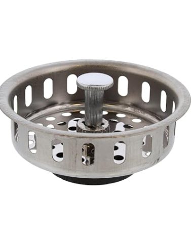 Jones Stephens B03010 Aerator Corp SS Fit All Basket Strainer, Silver