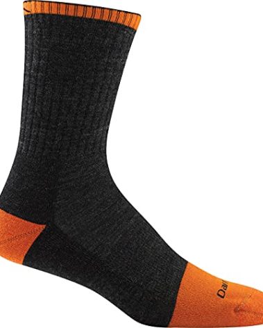 Darn Tough Vermont Steely Micro Crew Cush w/Full Cush Toe Box Graphite LG (US 10-12)