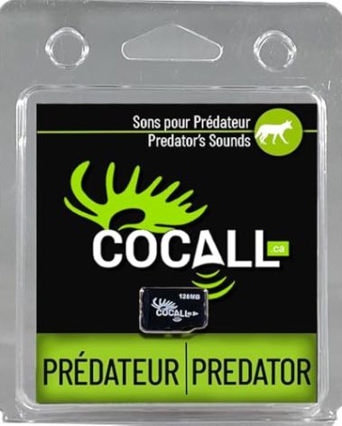 COCALL Predator Hunting Sound Card - Includes 4 Different Jack Rabbits and Coyote Calls - Micro SD Card for Cocall 2X - Replicates Real Predator Sounds