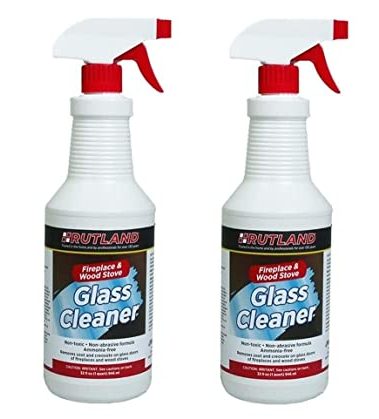 Rutland Fireplace Glass and Hearth Cleaner (2-(Pack))