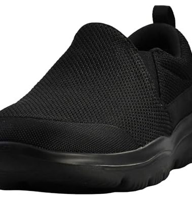 Skechers mens Go Walk Evolution Ultra - Impeccable Sneaker, Black, 8.5 US