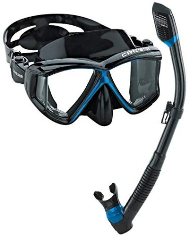 Cressi Pano 4 & Supernova Dry, Black/Blue