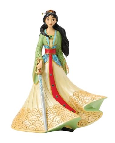 Enesco Disney Traditions by Jim Shore Enchanted Princess Mulan Deluxe Figurine, 15 Inch, Multicolor