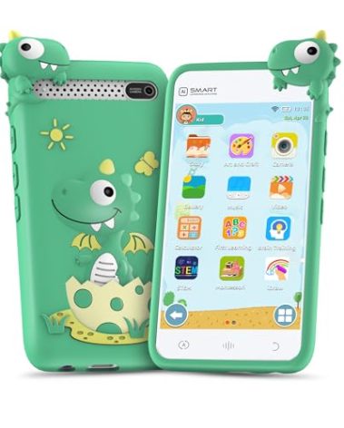 Kids Toy Phone, 3.97-inch Smartphone for Kids with Camera and Music Player, Perfect Toy for Little Explorers, Featuring Over 200 Educational and Brain-Boosting Games, for Aged 3-12 Children.