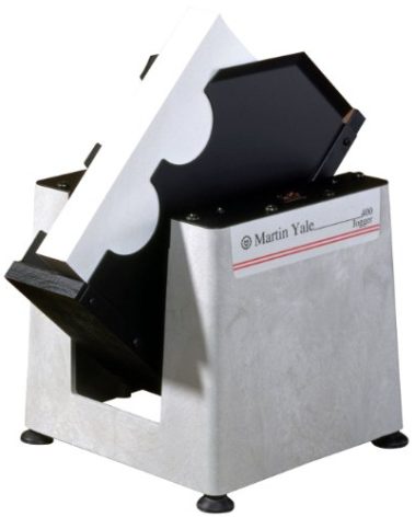 Martin Yale 400 Tabletop Paper Jogger, 15-1/4w x 11-1/2d x 15-1/4h, Gray