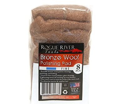 Rogue River Tools Bronze Wool Pads (8pc) - Fine