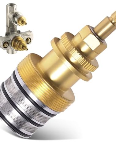 VORGENS 78913 Thermostatic Water Valve, 3/4’’ Valve High Flow Rate Cartridge for Kohler K400/K401