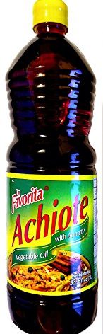 LA FAVORITA VEGETABLE OIL WITH ANNATO 33.80 oz