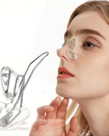 Syalong Nose Shaping Clip, Wide Nose Lifter Beauty Tool - Non-Electric, Battery-Free