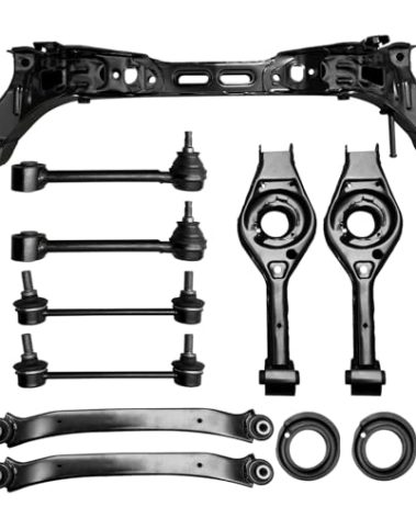 JaoRop 55410-1H100 Rear Subframe Contrl Arm Spring Rads Fits For Hyundai Elantra 1.8L 2.0L l4 2007-2012 55344-1H000 ‎55100-2G000 55250-1H000 55530-1H000 55210-1H100