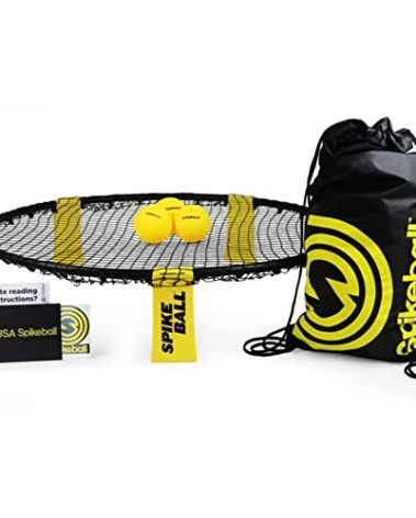 Spikeball 3-Ball Original Roundnet Game Set, Includes 3 Balls, Net, and Bag