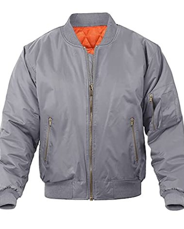 MAGNIVIT Thick Bomber Jacket for Men Winter Military Jacket Street Coat Wind Proof Jacket