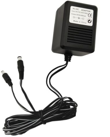 Power Cord for SNES,Power Cable for NES, AC Power Supply Compatible with SNES/NES/Genesis1 Console