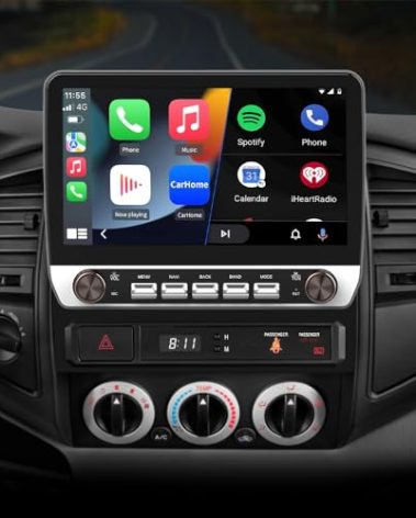 Android 13 Car Radio for Toyota Tacoma 2005-2015 [2+64GB], 10 Inch Touch Screen Stereo Head Unit with Keys and knobs Support JBL System Wireless Carplay Android Auto WiFi Bluetooth Navigation