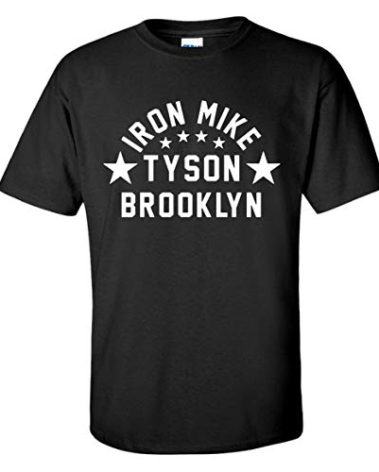 Fools Gold T-shirts Iron Mike Brooklyn Boxing Gym Training Black T-Shirt (Large)
