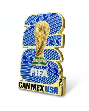 Official FIFA World Cup 2026 Edition Host Nations (ALL 3) Pin -1.5 Inch 2D Lacquered Enamel Inlay Pin - Timeless Collectorâ€™s Item - Premium Zinc Alloy - For Clothing, Hats, Bags, and Displays