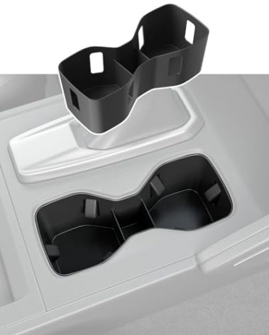 xipoqix Car Cup Holder Compatible with 2022-2026 Nissan Frontier Center Console Organizer Drink Holder Replacement for 2022-2026 Nissan Frontier Accessories
