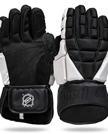 Franklin Sports NHL Street Hockey Gloves - Senior Lightweight Outdoor Roller + Street Hockey Gloves - 13" Inch Outdoor - Classic Fit - Senior Size