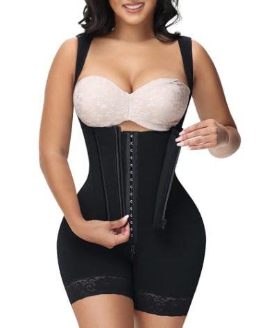 M MYODRESS Faja Body Shaper Tummy Control Shapewear Fajas Postparto Para Mujer Bbl Faja Stage 2 Post Surgery Tummy Tuck Compression Garment Postpartum Girdle BLACK M