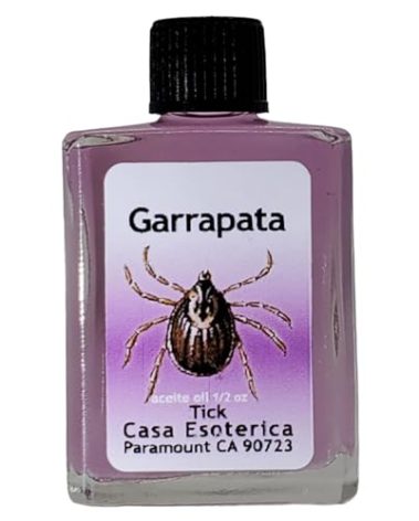 Tick Oil (Garrapata Aceite) Tick Oil Spiritual Anointing Oil by CASA ESOTERICA MAGICK SPACE-Obsession Spell-Strong Attraction-0.5 FL OZ (1 Pack)