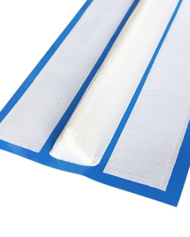 Sumery 3ft/6ft Air Mat Tumble Track Connector Tape for Inflatable Tumbling Gymnastic/Yoga/Camping White（NEW） (40) (Blue)