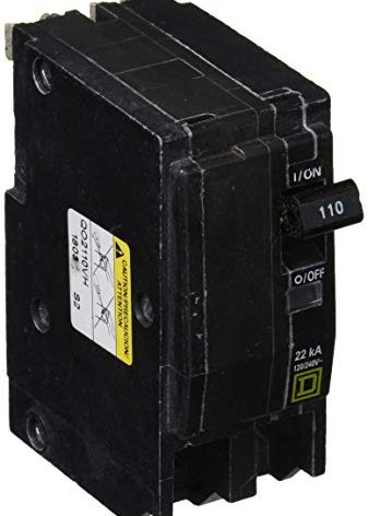 SCHNEIDER ELECTRIC QO2110VH Miniature Circuit Breaker 120/240V 110-Amp SW Fusable Hd 240V 100A 3P Nema12 View