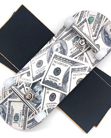 ishrunkthis 100 Dollar Bill - Wooden Pro Fingerboard Completes 34mm