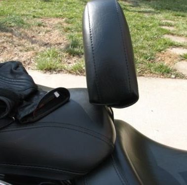 Grasshopper Limited Drivers backrest for Harley Davidson Heritage Softail 2018 -Up Non Studded Quick Release Complete System American Made Designed to work with stock passenger seat on.