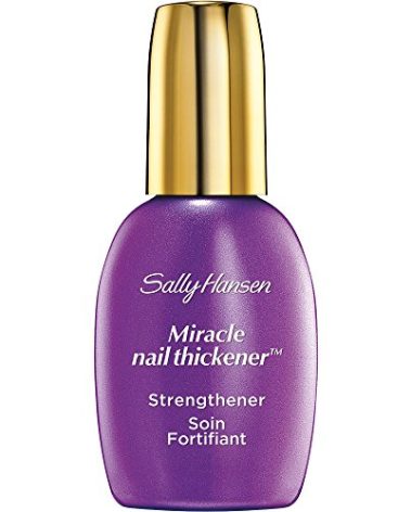 Sally Hansen Nail Treatment Miracle Nail Thickener™ | Strengthens & Protects Soft, Thin Nails | Infused with Calcium & Ceramic Gel Formula