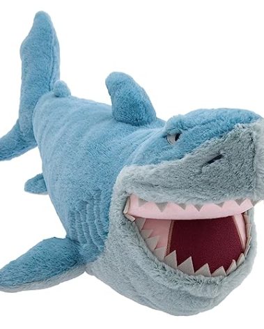 Disney Store Official Pixar Finding Nemo Official 19-Inch Bruce Shark Plush Toy - Soft & Cuddly Authentic Design - Ideal Collectible & Gift for Fans and Kids of All Ages