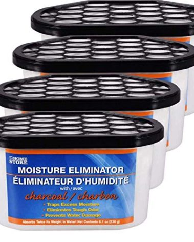 The Home Store Moisture and Odor Eliminator/Absorber with Charcoal4pack