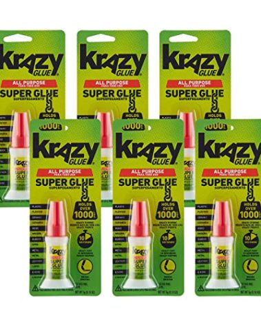 Krazy Glue All-Purpose Gel Brush Tip 5g 6 Count