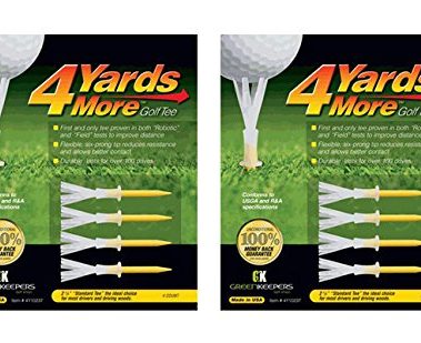 4 Yards More Golf Tee 4-pack Standard 2 3/4 (2 Count)