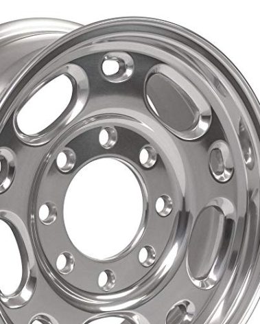 OE Wheels CV82 16 Inch Rim Fits Suburban 2500 Style 8x165.1 16x6.5 Polished - Hollander 5079 (1)
