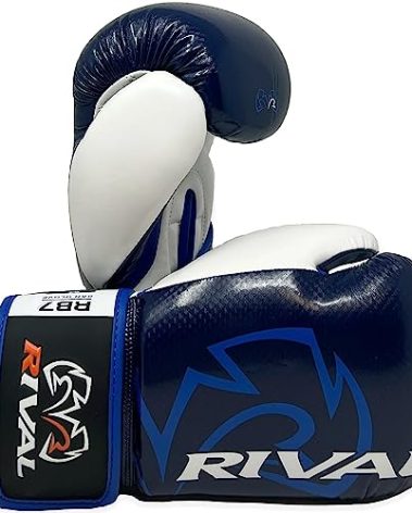 RIVAL Boxing RB7 Fitness Plus Bag Gloves, Ergo Strap System and High-Density Layered Padding for Heavy Bag and Mitt Work
