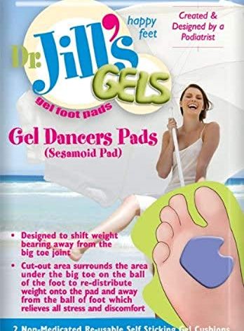 Dr. Jill's Gel Dancer's Pads (Left Foot)