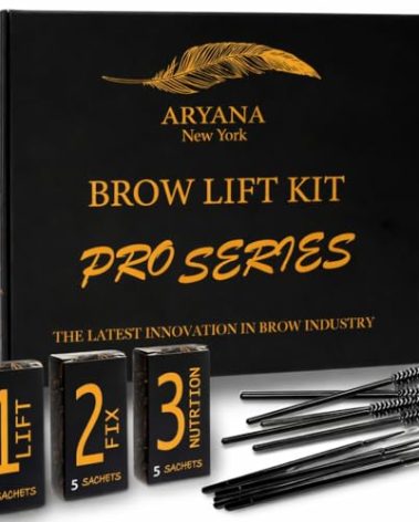 ARYANA NEW YORK Eyebrow Lamination Kit Professional | At Home DIY and Salon Use brow lamination kit | Instant Lift For Fuller Eyebrows | Brow Lift Sachet Professional Series