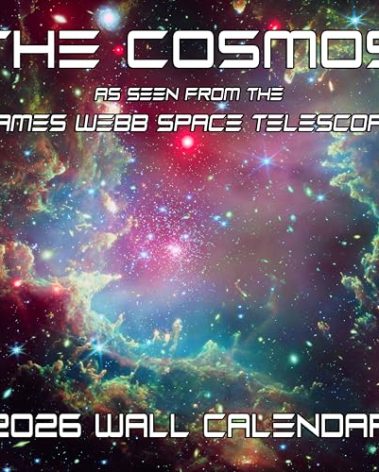 2026 The Cosmos: Images from the James Webb Space Telescope Monthly Wall Calendar - | 12" x 24" | Space Calendar 2025-2026