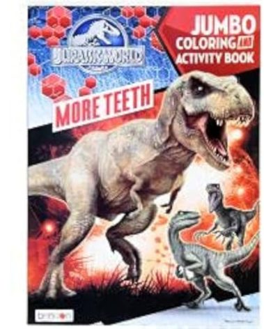 Bendon Publishing Jurassic World 80pg Coloring Book, 50780UPD