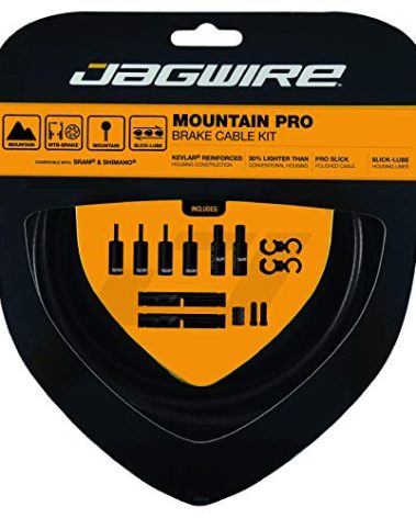 Jagwire PCK409 Pro Mountain Brake Cable Kit, Stealth Black, TU EU