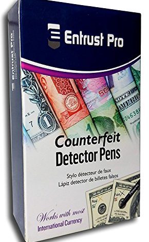 12-Pack Counterfeit Pens - Fake Money Detector Markers from Entrust Pro