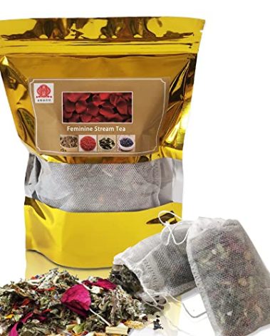 Yoni Steam Herb for Women pH Balance, Natural Feminine Vaginal Herbs Cleansing Rejuvenate, Herbal Blend, 7 Filter Bags Vaginal Herbs