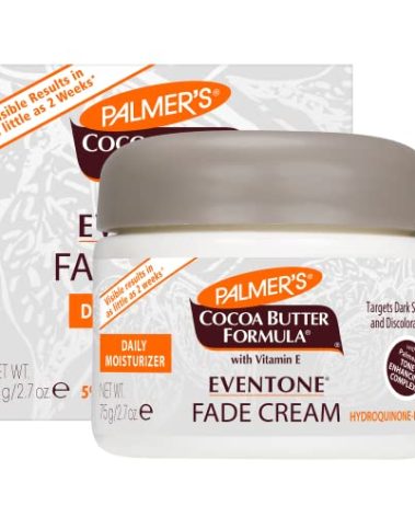 Palmer's Cocoa Butter Formula Eventone Fade Cream, Anti-Dark Spot Fade Cream with Vitamin E and Niacinamide, Helps Reduce Dark Spots & Age Spots, 2.7 Ounce