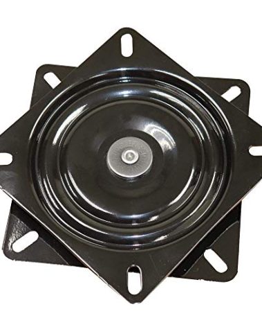 Trendler Bar Stool Swivel Plate Replacement - 7 Inch Square - 360 Degree Rotation - Commercial Grade Chair and Stool Replacement Parts - Made in USA